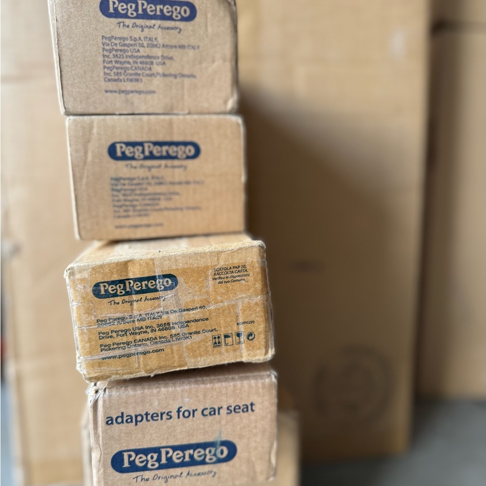 Peg Perego Car Seat Adapters YPSI / Z4 Clek / Cybex / Maxi Cosi / Nuna Brand New